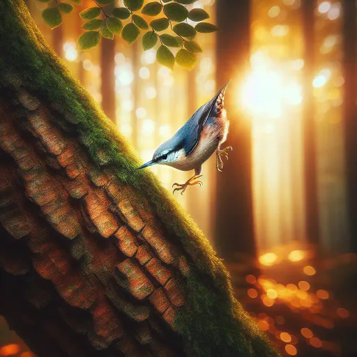 Illustration for Bird Behavior