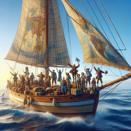 Illustration for Journey Beginning