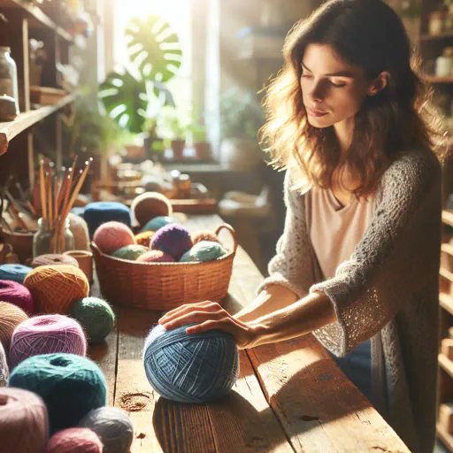 Illustration for Unwound Yarn