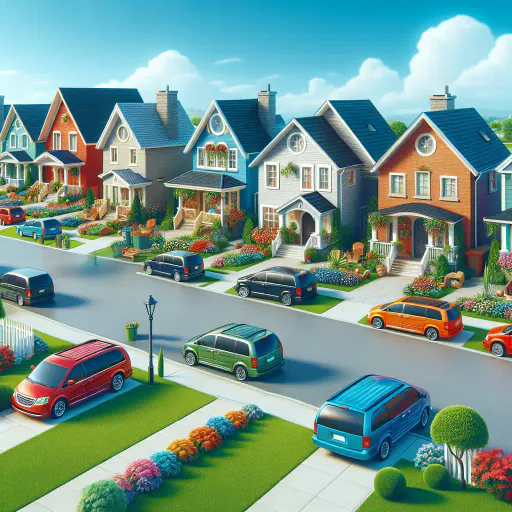 Illustration for Suburban Icon