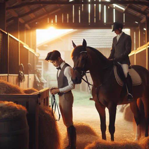 Illustration for Riding Preparation