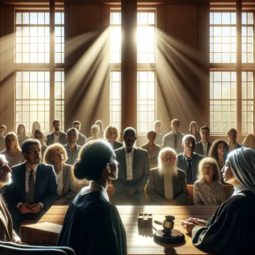 Illustration for Courtroom Context