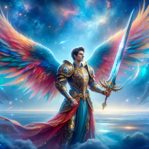 Illustration for Archangel Michael