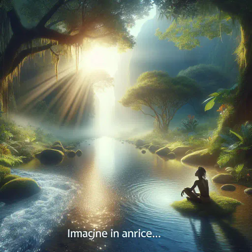 Illustration for Peaceful Scenery