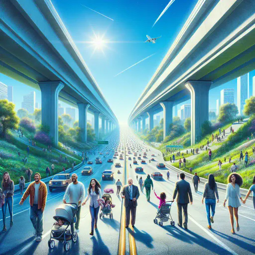 Illustration for No Pedestrians
