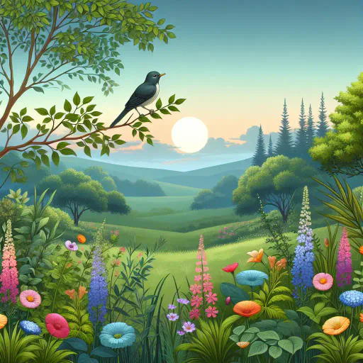 Illustration for Nightingale's Habitat