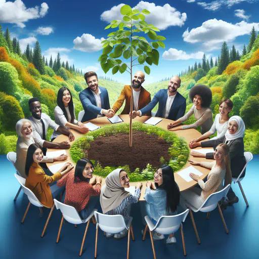 Illustration for Harmony in Discussion