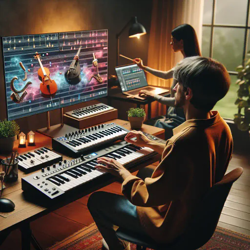 Illustration for Music Production