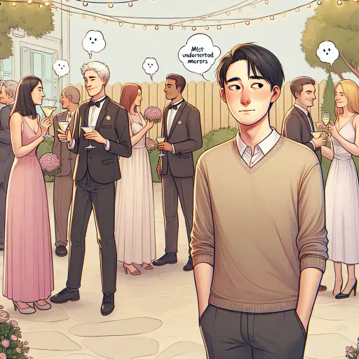 Illustration for Misinterpreted as Unfriendly