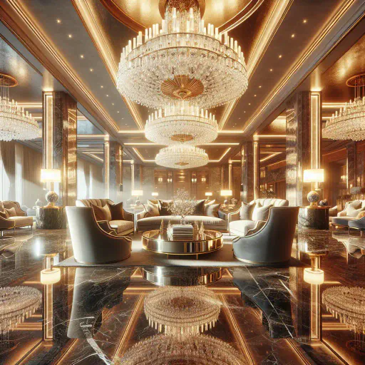 Illustration for Luxurious Impression