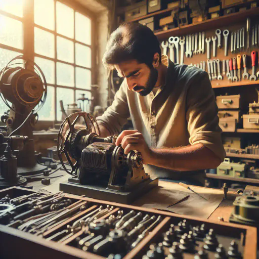 Illustration for Machine Maintenance