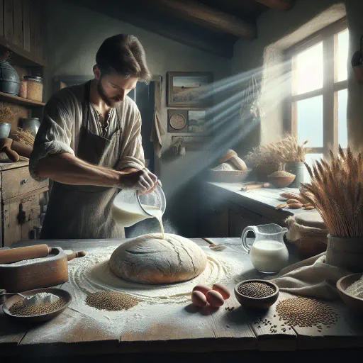 Illustration for Nutrient-Rich Liquid