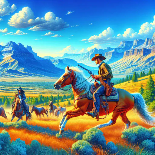Illustration for Wild West Image
