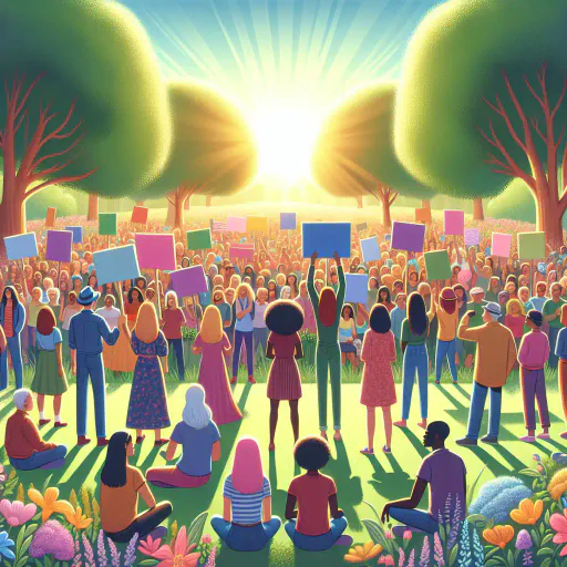 Illustration for Rights and Protests