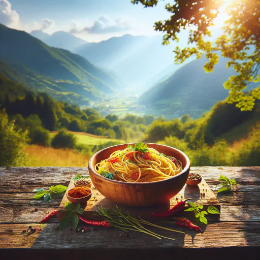 Illustration for Worldwide Cuisine