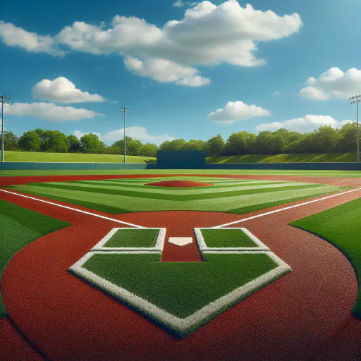 Illustration for Baseball Field