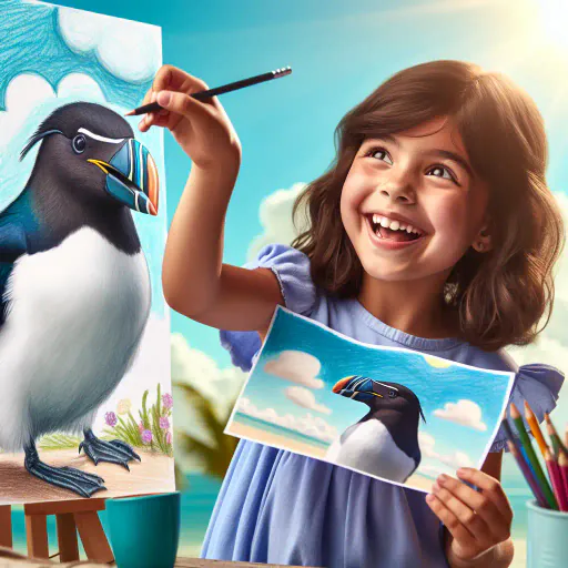 Illustration for Distinctive Beak
