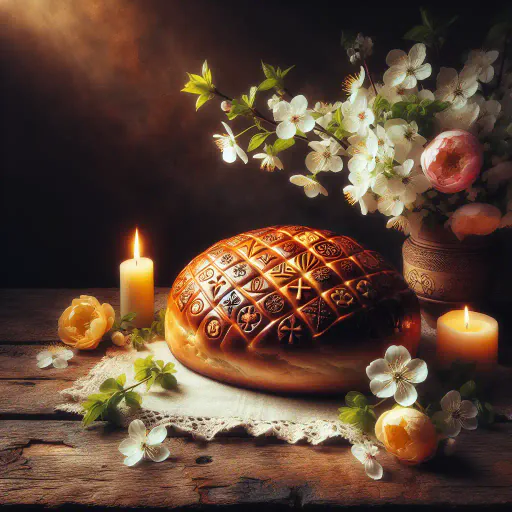 Illustration for Feasts and Food