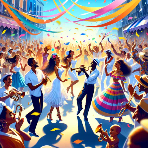 Illustration for Vibrant Atmosphere