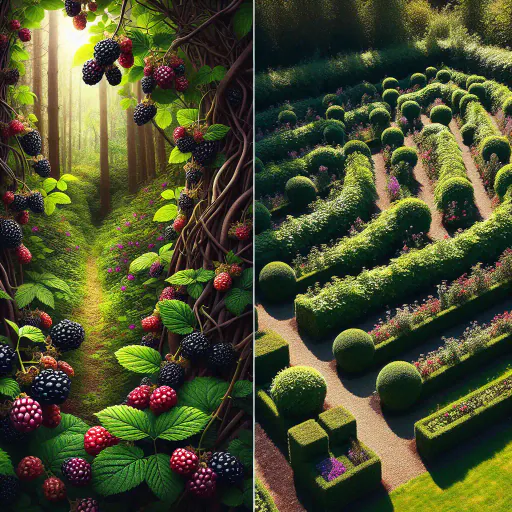 Illustration for Wild vs. Cultivated