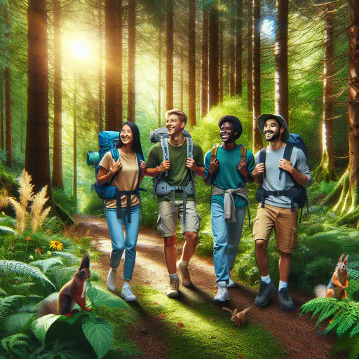 Illustration for Outdoor Activity