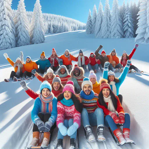 Illustration for Winter Activity
