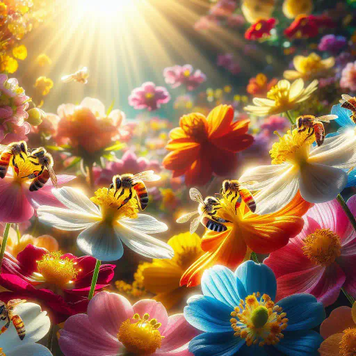 Illustration for Pollen Production