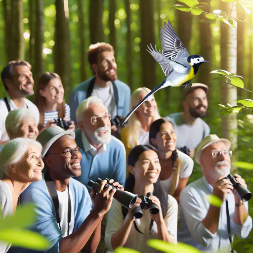 Illustration for Birdwatching Term