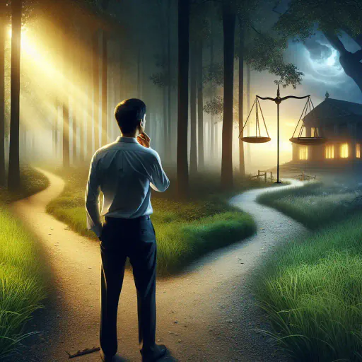 Illustration for Moral Dilemma