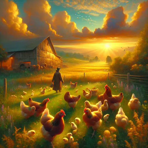 Illustration for Young Chicken