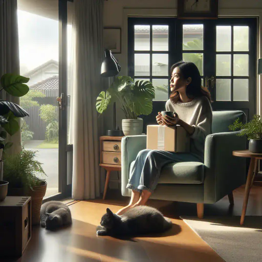 Illustration for At Home
