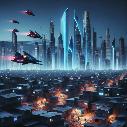Illustration for Technology Contrast