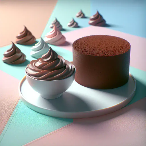 Illustration for Dessert Texture