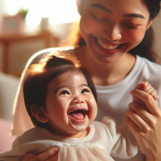 Illustration for Infant Interaction