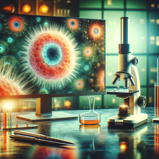 Illustration for Microscopic Scale