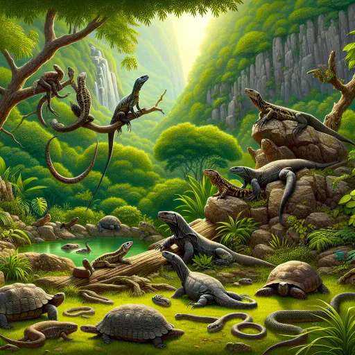 Illustration for Not All Reptiles
