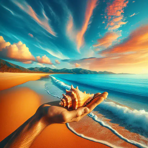 Illustration for Beachcombing
