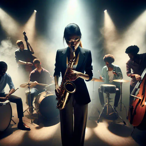 Illustration for Jazz Instrument