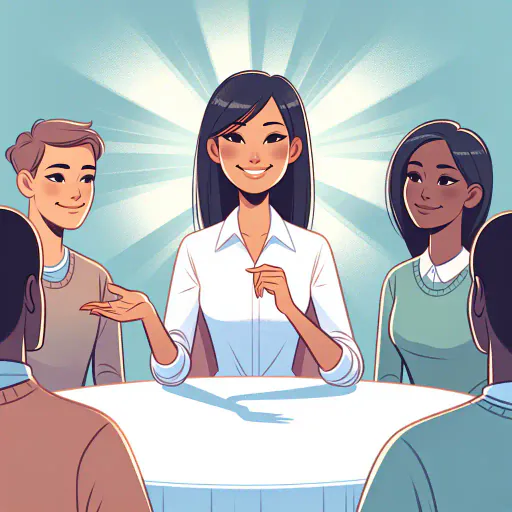 Illustration for Confidence and authority