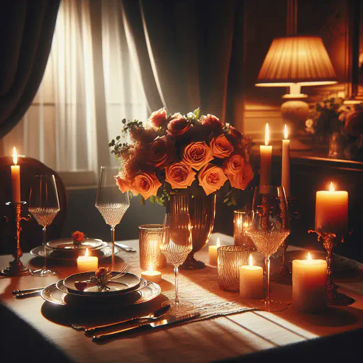 Illustration for Romantic Atmosphere