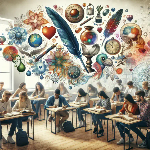 Illustration for Analyzing Literature