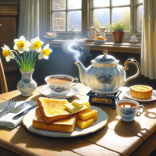 Illustration for British Dish