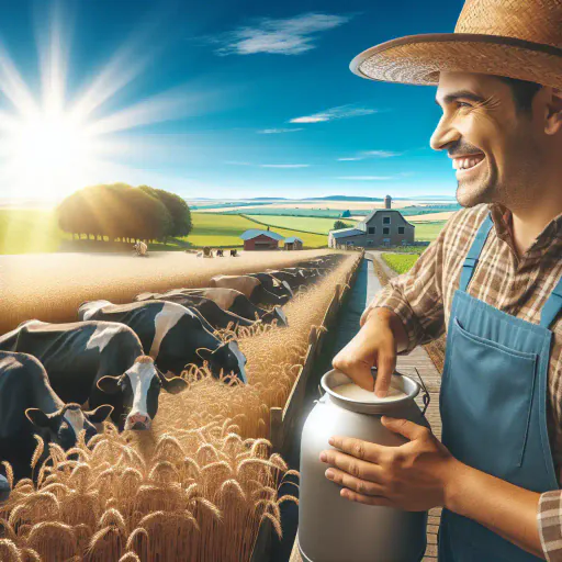 Illustration for Livestock and Crops