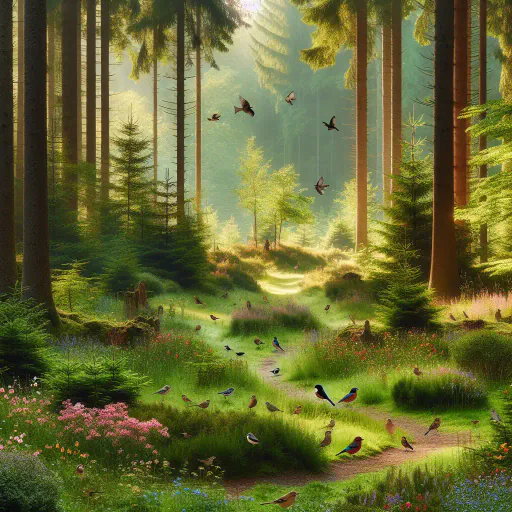 Illustration for Natural Setting