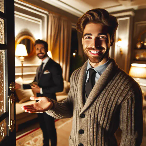 Illustration for Expressing Welcome