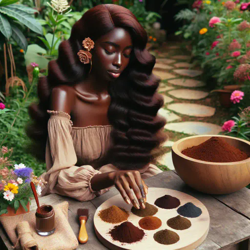 Illustration for Natural Dye