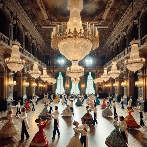 Illustration for Historical Dance