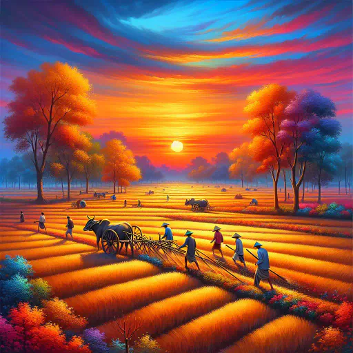 Illustration for Seasonal Work