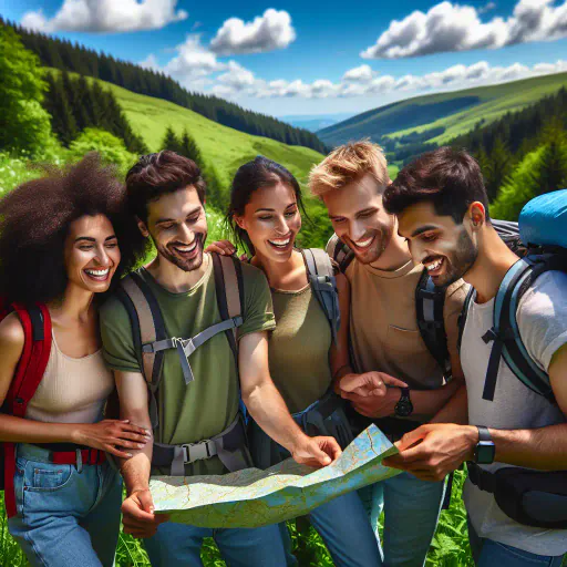 Illustration for Physical Land Features