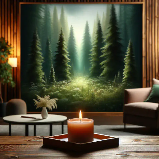 Illustration for Pine Scent